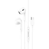  Slušalice sa mikrofonom Type-C BOROFONE BM30 Max Acoustic wire control white | Eponuda.ba