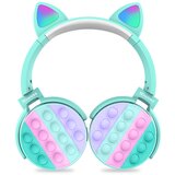 Venisymlis Bluetooth slušalke Pop Bubble, zložljive brezžične naušesne slušalke, (22102064) | Shoptok.si