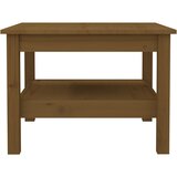  Stolić za kavu boja meda 55 x 55 x 40 cm od masivne borovine | Eponuda.com
