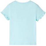 Dječja majica kratkih rukava svijetla boja vode 104 | shoptok.hr