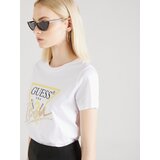 Guess Majica svijetložuta / zlatna / crna / bijela | shoptok.hr