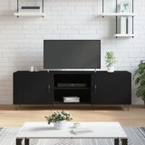 vidaXL TV ormarić crni 150 x 30 x 50 cm od konstruiranog drva Cijene