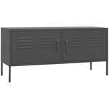 Maison Chic TV omarica - TV stojalo - Televizijska omarica antracitna 105x35x50 cm jeklo, (21699715) Cene