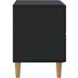 vidaXL Noćni ormar s ladicama Crna 62 x 34 5 x 48 cm Konstruirano drvo - Crna | shoptok.hr