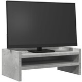  Stalak za monitor siva boja betona 42x24x16 cm drveni | shoptok.hr