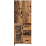  Highboard Staro drvo 69,5 x 34 x 180 cm Konstruirano drvo | shoptok.hr