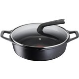 Lagostina nizka kozica s pokrovom Aroma 28 cm, indukcija, al Cene