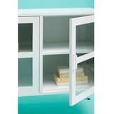 Premier Housewares Bijela željezna vitrina 140x80x45 cm Acier – | shoptok.hr