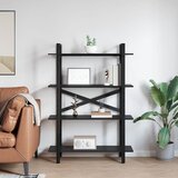  Polica Crni hrast 100 x 33,5 x 140 cm Konstruirano drvo | shoptok.hr