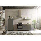 CARRYHOME omara za vgradnjo hladilnika bilberry, antracit | Shoptok.si