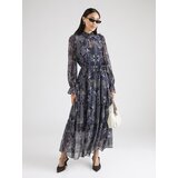 Oui Obleka modra / temno modra / bela | Shoptok.si