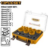 Ingco Set kruna za metal AKH0132 13/1 SUPER Cene