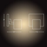 Philips LED prigušiva spot svetiljka Hue RUNNER 1xGU10/4,2W/230V s daljinskim upravljačem, crna | Eponuda.com