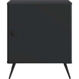  Nočna omarica Črna 43 x 34,5 x 50 cm Inženirski les, (5000209624) | Shoptok.si