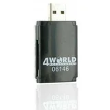 čitalec kartic 4 V 1 USB 2.0, SD-MMC-MS, maks. 16GB CC-138