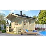 Male kuće Sauna kućica Pihasauna PIHA-TUURI 10 234 × 500 cm – bez završnog krovnog pokrova | shoptok.hr