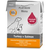 Platinum menu adult turkey + salmon - vlažna hrana za pse sa ćuretinom i lososom (90g, 185g, 375g) 185g Cene