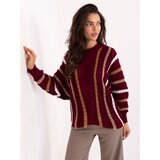 Factory Price Sweater-IT-SW-93115.13-burgundy | Shoptok.si