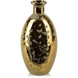 Mondex vaza keramika Yarine Gold 14x6x31cm zlata 1kos, (5000300904) | Shoptok.si