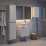  Set ormarića za kupaonicu 5 kom. Bijela Konstruirano drvo | shoptok.hr