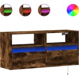  Zidni TV ormarić LED boja dimljenog hrasta 100x31x45 cm | Eponuda.ba