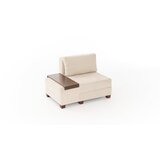 Atelier Del Sofa fotelja na razvlačenje perenna chenille left cream