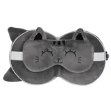 Maska Za Spavanje Sa Jastukom Cat Siva XL2529