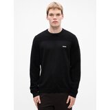 Boss Pulover 'Momentum' crna / bijela | shoptok.hr