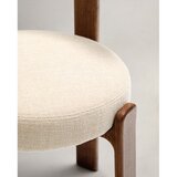 Kave Home Rjavo-bež jedilni stol iz masivnega jesena Granite – | Shoptok.si