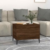  Stolić za kavu Smeđi hrasta 60 x 44,5 x 45 cm konstruirano drvo | Eponuda.ba