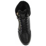 Remonte Gležnarji z vezalkami črna | Shoptok.si