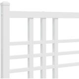  Metalno uzglavlje bijelo 100 cm | shoptok.hr