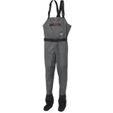 DAM Comfortzone Breathable Chest Wader Stockingfoot Grey/Black 40-41-L