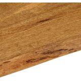 Stolna Mizna plošča 120x40x2,5 cm naraven rob trden mangov les | Shoptok.si