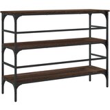 Konzolni stol boja smeđeg hrasta 100x32x75 cm konstruirano drvo | shoptok.hr