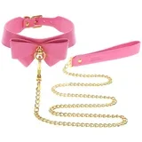 Malibu Collar and Leash Pink