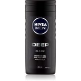 Nivea Men Deep Clean Body, Face & Hair gel za prhanje za telo, obraz in lase 250 ml za moške Cene