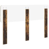  Uzglavlje s uzglavljem Dimljeni hrast 140 cm Konstruirano drvo | shoptok.hr