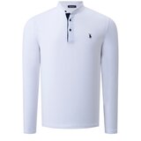 Dewberry DOUBLE SET V4009 MEN'S SWEATSHIRT-WHITE-ANTHRACITE Cijene