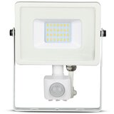 V-tac LED projector VT-20-S-B 20W SAMSUNG CHIP Motion sensor 6400K 1600lm (SKU 450) White | shoptok.hr