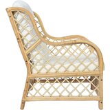 SOFA s jastukom od prirodnog ratana i platna | shoptok.hr