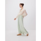 Reserved Palazzo hlače - bljedozeleno | shoptok.hr