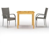  3-dijelni vrtni blagovaonski set sivi | shoptok.hr