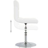  Jedilni stoli 4 kosi belo umetno usnje | Shoptok.si