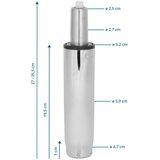 MID.YOU Dodatek Za Pisarniški Stolček Gf-M, Krom | Shoptok.si