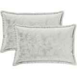  Presvlaka za jastuk 2 pcs HOUTEN Svjetlosiva 50 x 80 cm Flanel Slike
