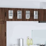  Kuhinjski element s polico 2 pcs Rjav hrast 60 x 31 x 40 cm, (5000131660) | Shoptok.si
