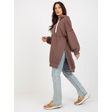 FANCY Sweatshirt-FA-BL-8105.38P-brown | Shoptok.si