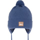 AGBO Boy's spring/ autumn hat blue Farel with pompom Cijene