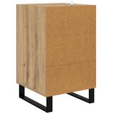  Noćni ormar Umjetnički hrast 40 x 40 x 66 cm Konstruirano drvo | shoptok.hr
